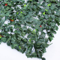 Forme a pared la cubierta plástica verde decorativa para el uso al aire libre